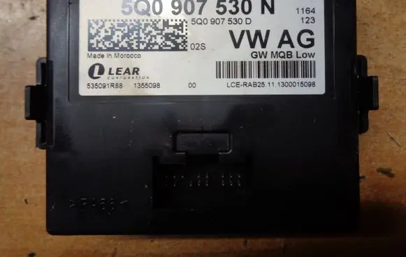 Volkswagen Golf VII Gateway control module 5Q0907530N