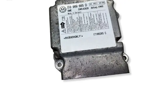 Volkswagen Touran I Airbag control unit/module 1T0909605D