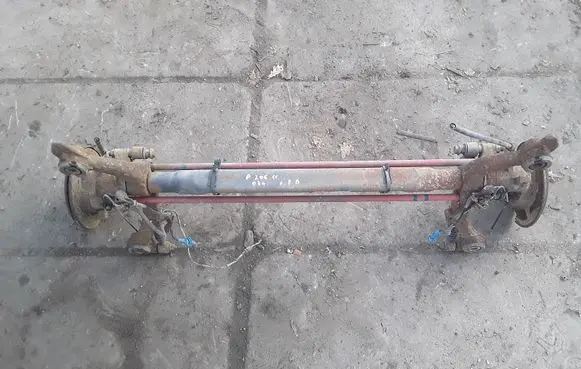 Peugeot 206 CC Rear axle beam 