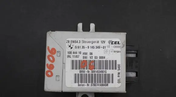 BMW 3 E46 Immobilizer control unit/module 9145349 10844410 V2030004