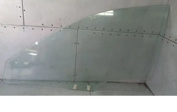 Mazda 626 Front door window glass four-door 