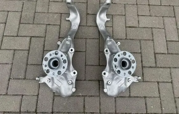 Mercedes-Benz EQS V297 Front wheel hub spindle knuckle A2973321800