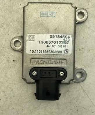 Opel Signum ESP acceleration yaw rate sensor 09184504 13665701 448801002011
