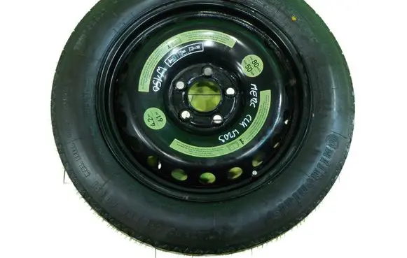 Mercedes-Benz CLK A209 C209 R16 spare wheel 5X112