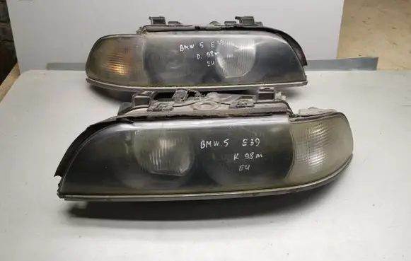 BMW 5 E39 Headlights/headlamps set 51138159306 51138159305 8159306