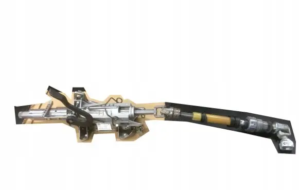Steering wheel axle set