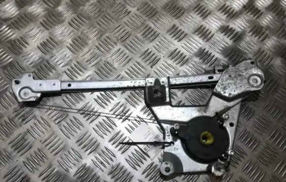 Sliding door window regulator with motor
