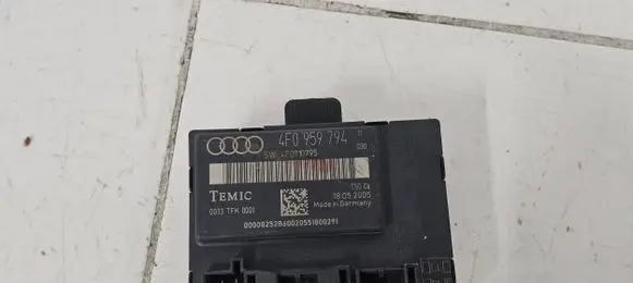 Audi A6 S6 C6 4F Door control unit/module 4F0959794 4F0910795 0033TFK0001