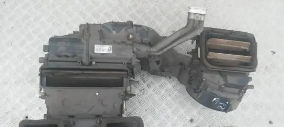 Interior heater climate box assembly