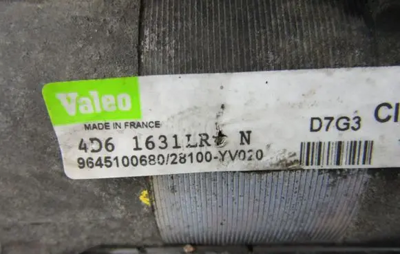 Peugeot 407 Starter motor 9645100680