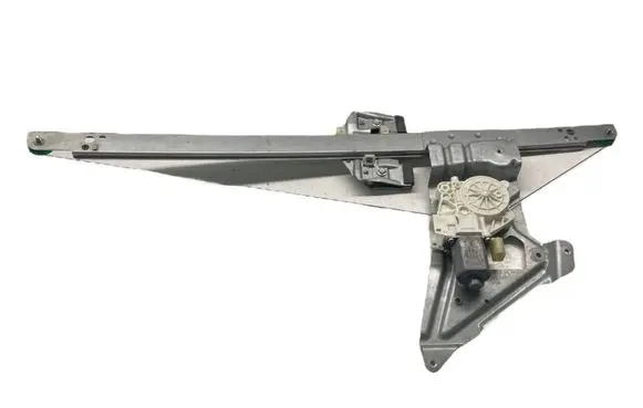 Sliding door window regulator with motor