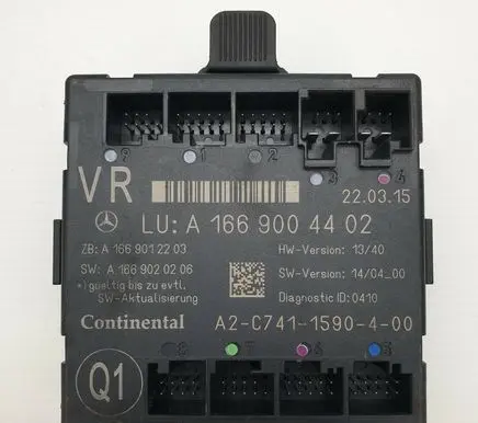 Mercedes-Benz GL X166 Door control unit/module A1669004402
