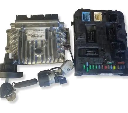 Citroen C5 Engine ECU kit and lock set 9663548180 9665843380 R0413C009C
