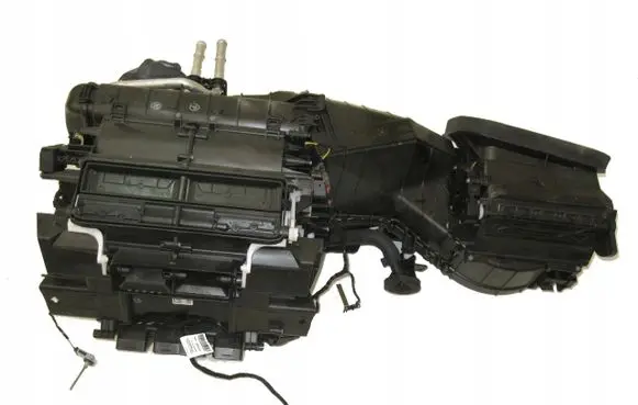 Interior heater climate box assembly