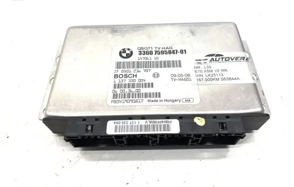 BMW X5 E70 Torque split ecu control unit/module 7595847 759584701