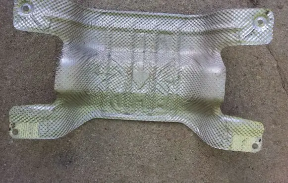 Jaguar XJ X350 Exhaust heat shield 2W935411398AC 2W935411398 R14MA