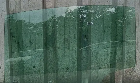 Citroen C4 I Sliding door window/glass 