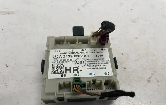 Mercedes-Benz E W213 Door control unit/module A2139001618