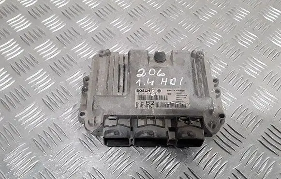 Peugeot 206 Engine control unit/module 9647158080 0281010707