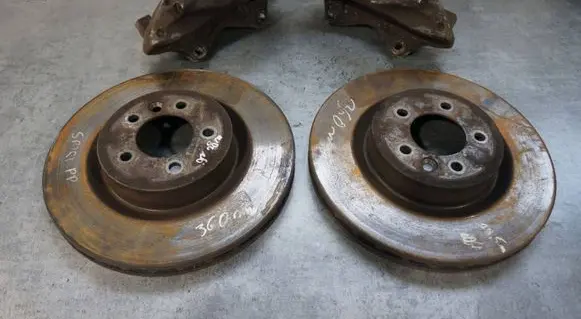 Land Rover Range Rover Sport L320 Brake discs and calipers set 