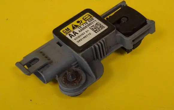 Airbag deployment crash/impact sensor