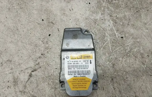 BMW 5 E60 E61 Airbag control unit/module 9118749 220439114 31911874901W