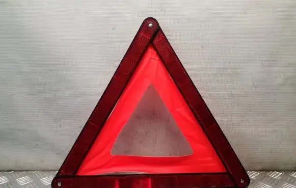 Dodge Nitro Emergency warning sign 