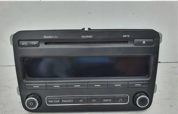 Skoda Fabia Mk2 (5J) Radio/CD/DVD/GPS head unit 5J0035161C
