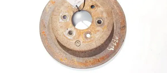 Nissan Pathfinder R51 Rear brake disc ventiliuojamas