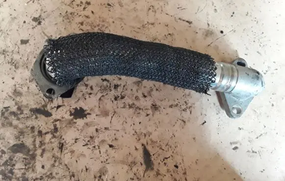 Ford Fiesta EGR valve line/pipe/hose 9674950180