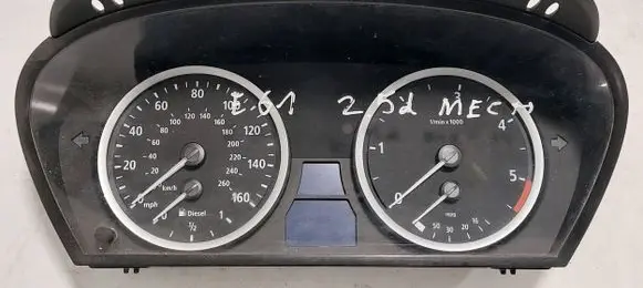 BMW 5 E60 E61 Speedometer (instrument cluster) 6974577 110080213 213487001991