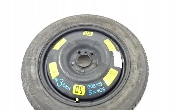 Peugeot 308 R15 spare wheel 