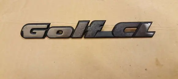 Volkswagen Golf II Rear loading door model letters 191853687K