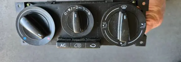 Volkswagen Sharan Climate control unit 7M3907049C