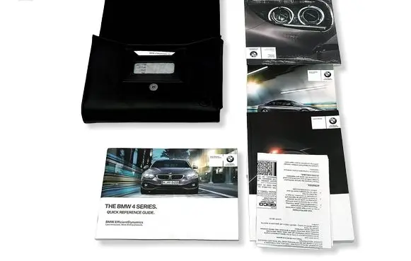 BMW 4 F32 F33 Owners service history hand book 