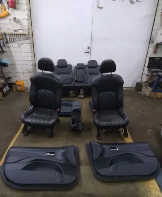 Peugeot 4007 Seat and door cards trim set 