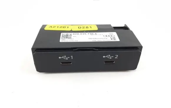 Porsche Taycan 9J1 USB socket connector 82A035736A 82A035736