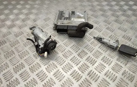 Skoda Octavia Mk3 (5E) Engine ECU kit and lock set 5E0837167A 1K0905851B 04L907445B