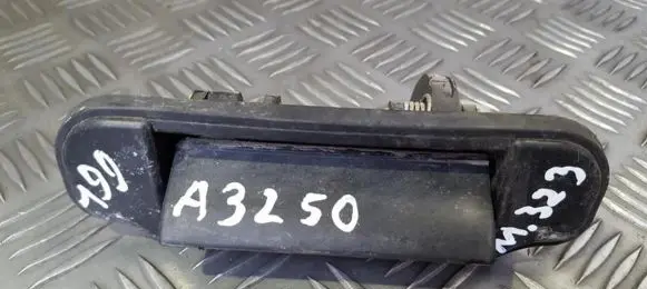 Tailgate/trunk/boot exterior handle
