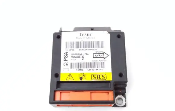 Peugeot 607 Airbag control unit/module 9643869780
