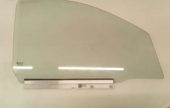 Opel Meriva A Front door window/glass (coupe) 43R001142