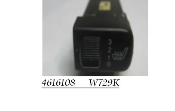 Saab 9-5 Seat heating switch 4616108 W729K