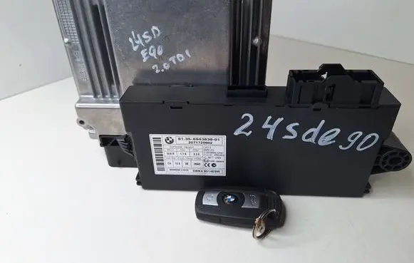 BMW 3 E90 E91 Engine control unit/module 0281014239 7809001 030049346