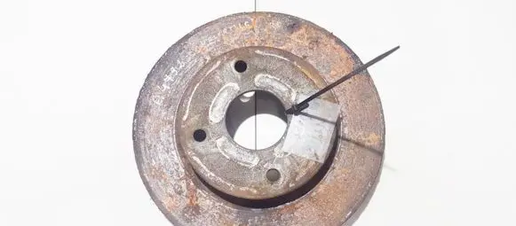 Chevrolet Tacuma Front brake disc ventiliuojamas