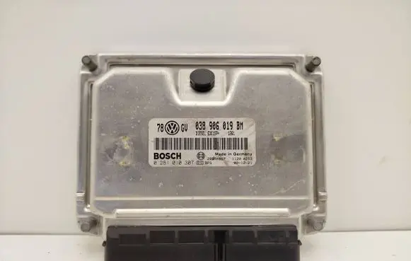 Volkswagen PASSAT B5.5 Engine control unit/module 038906019BM 28SA4857 0281010307