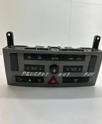 Peugeot 407 Climate control unit 96512442XT 96533783