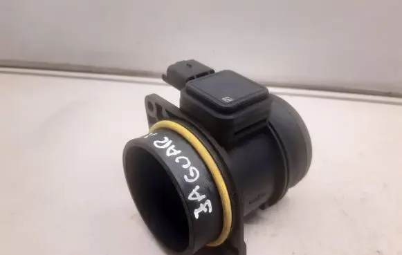 Jaguar XF X250 Mass air flow meter 4R8Q12B579AC 004058234 5WK97011