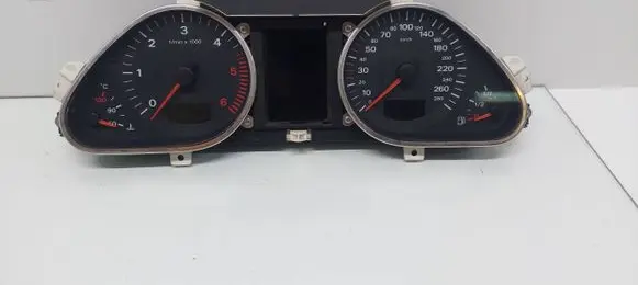 Audi A6 S6 C6 4F Speedometer (instrument cluster) 4F0920901C 4F0910900C 03000733700
