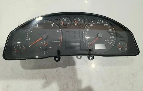 Audi A6 S6 C5 4B Speedometer (instrument cluster) 4B0919860F W2090117 008AUZ8Z0
