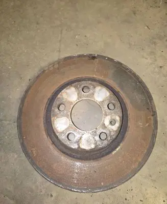 Audi A6 S6 C6 4F Front brake disc